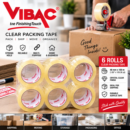 Rolls clear tape packing - rolls,