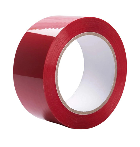 Red packing tape inch 55 - red,