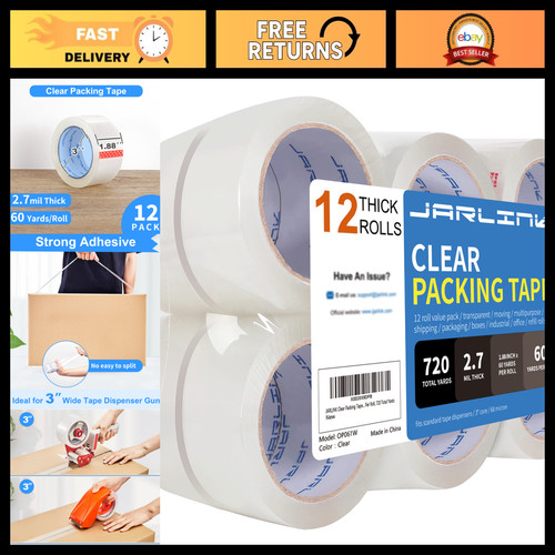 Rolls heavy duty clear - heavy,