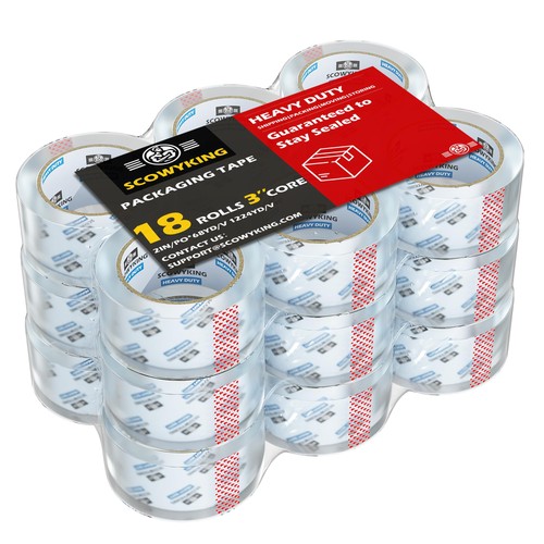 Clear packing tape - clear, duty