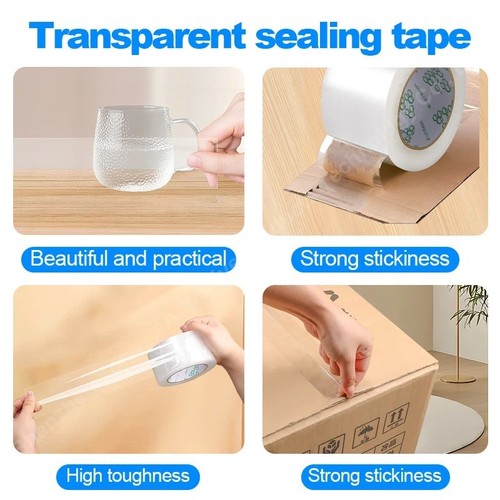 Clear packing tape strong - clear,