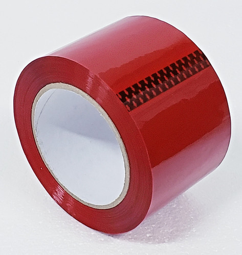 Red carton sealing - carton, tape