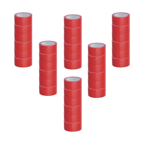 Red packing tape - red, moving