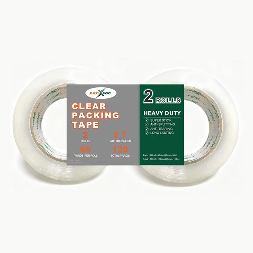 Clear packing tape - clear, x