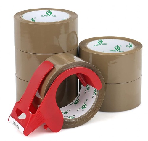 Packing tape with dispenser - with, 6