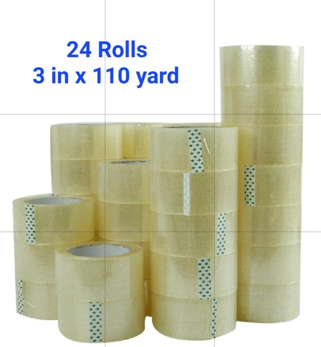 Packing tape rolls in 110 - 24,