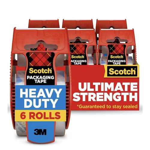 Scotch heavy duty clear - 6x,