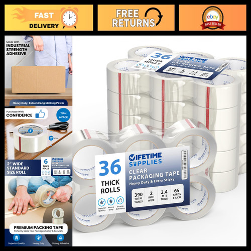 Rolls clear packing - 36,