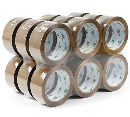 Rolls brown packing - brown, tape