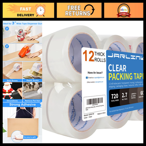 Rolls heavy duty clear - 12,