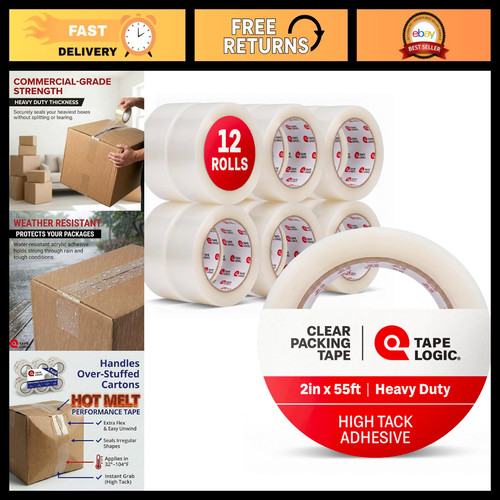 Heavy duty packing tape - tape, 12